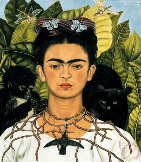 necklace of thorns frida kahlo.